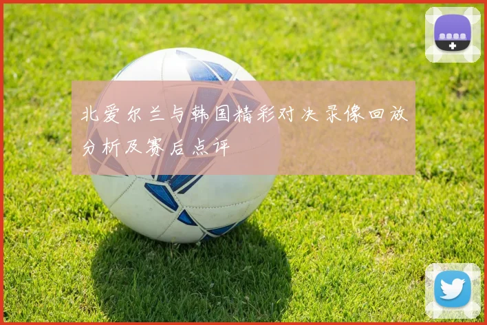 北爱尔兰与韩国精彩对决录像回放分析及赛后点评